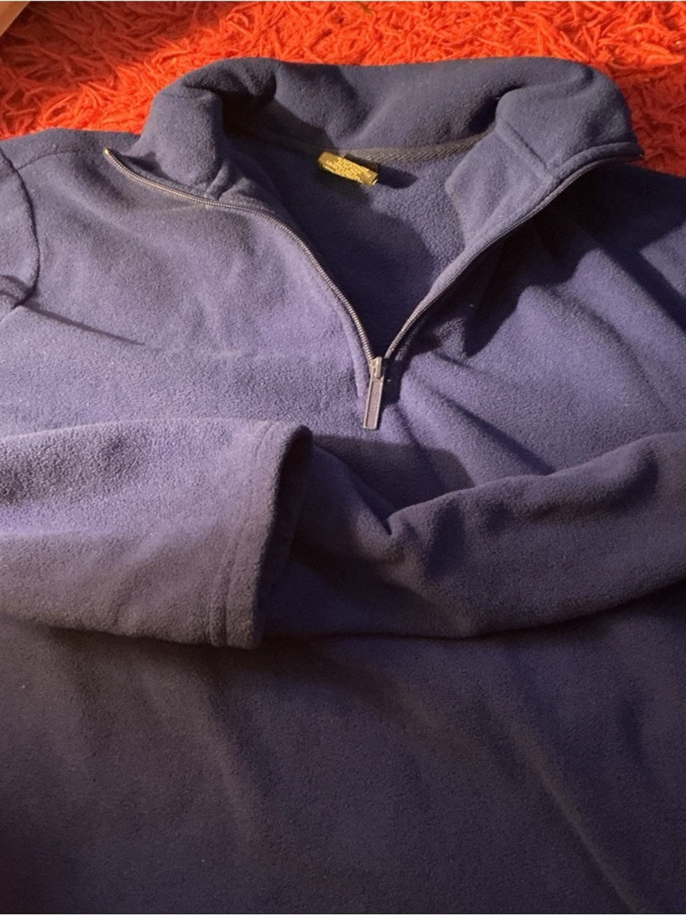 Etica Men's Navy Half-Zip Fleece Pullover